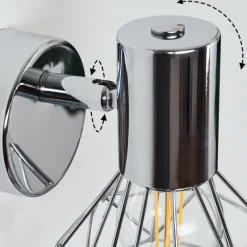 hofstein Applique ou plafonnier Globo Chrome, 1 lumière* Appliques