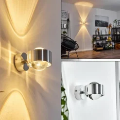 hofstein Applique Sapri Chrome brossé, 1 lumière