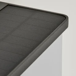 hofstein applique solaire Burseryd LED Noir, 1 lumière, Détecteur de mouvement