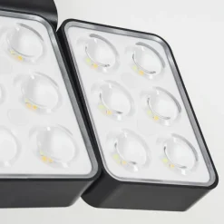 hofstein applique solaire Estampes LED Anthracite, 1 lumière, Détecteur de mouvement