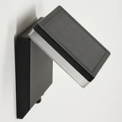 hofstein applique solaire Lonquimai LED Noir, 1 lumière, Détecteur de mouvement