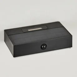 hofstein applique solaire Seilhac LED Noir, 1 lumière, Détecteur de mouvement