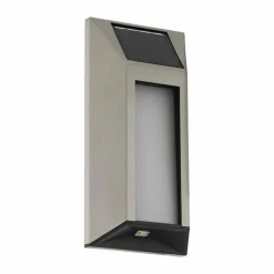 Luminaires Eglo applique solaire Eglo WALL LED Acier inoxydable, Noir, 4 lumières