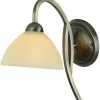 Luminaires Steinhauer Applique Steinhauer CAPRI Bronze, 1 lumière