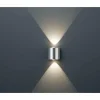 Luminaires Trio Applique Trio WALES LED Nickel mat, 2 lumières* Éclairage Led