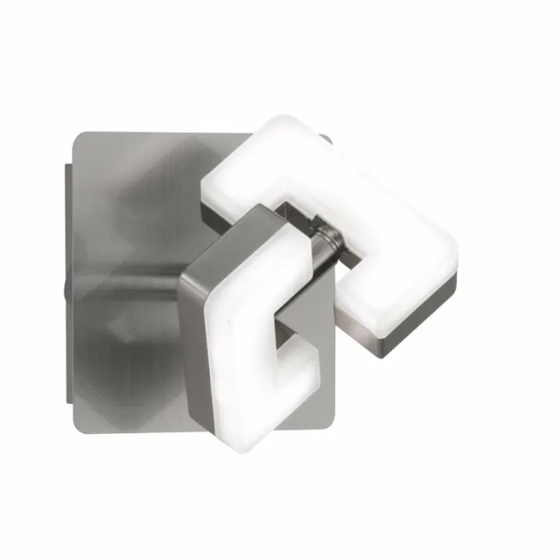 Luminaires Wofi Applique Wofi ZARA LED Nickel mat, 1 lumière* Éclairage Led