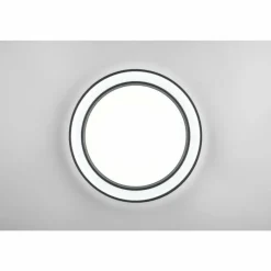 Luminaires Reality Arco Plafonnier LED Noir, 1 lumière, Télécommandes, Changeur de couleurs* Éclairage Led