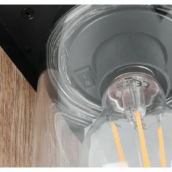 Lampes En Bois-Luminaires Trio ARDILA Lampadaire d'extérieur Bois clair, 1 lumière