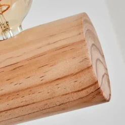 Luminaires Scandinaves-hofstein Argea Applique murale, Spot mural Écru, Noir, 1 lumière