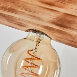 Luminaires Scandinaves-hofstein Argea Applique murale, Spot mural Brun foncé, Écru, Noir, 1 lumière