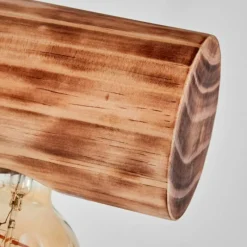 Luminaires Scandinaves-hofstein Argea Applique murale, Spot mural Brun foncé, Écru, Noir, 1 lumière