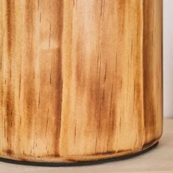 Luminaires Scandinaves-hofstein Argea Lampe de bureau, Lampe à poser Écru, Noir, 1 lumière