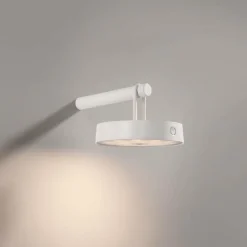 Luminaires Leuchten Direkt ARMA Suspension LED Blanc, 1 lumière* Suspensions