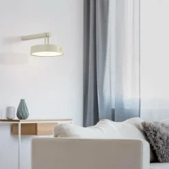 Luminaires Leuchten Direkt ARMA Suspension LED Gris, 1 lumière* Éclairage Led