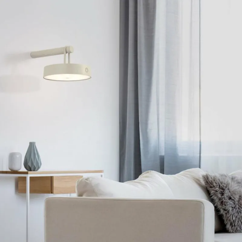 Luminaires Leuchten Direkt ARMA Suspension LED Gris, 1 lumière* Éclairage Led