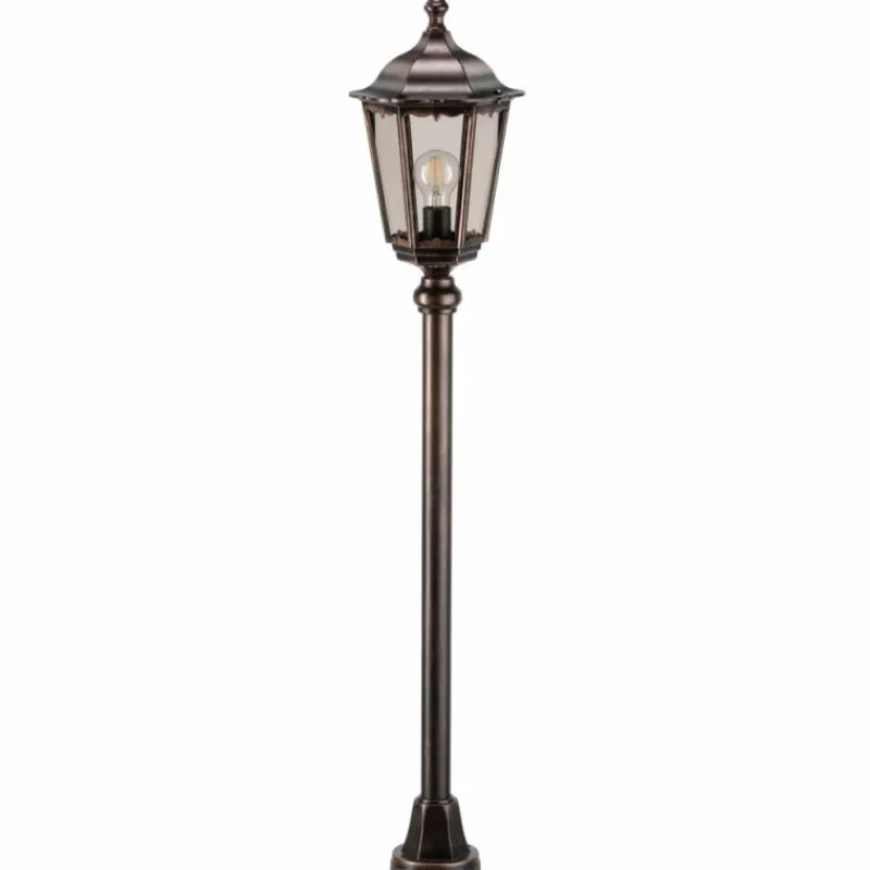 Luminaires LCD Arrach Lampadaire Cuivre, Noir, 1 lumière