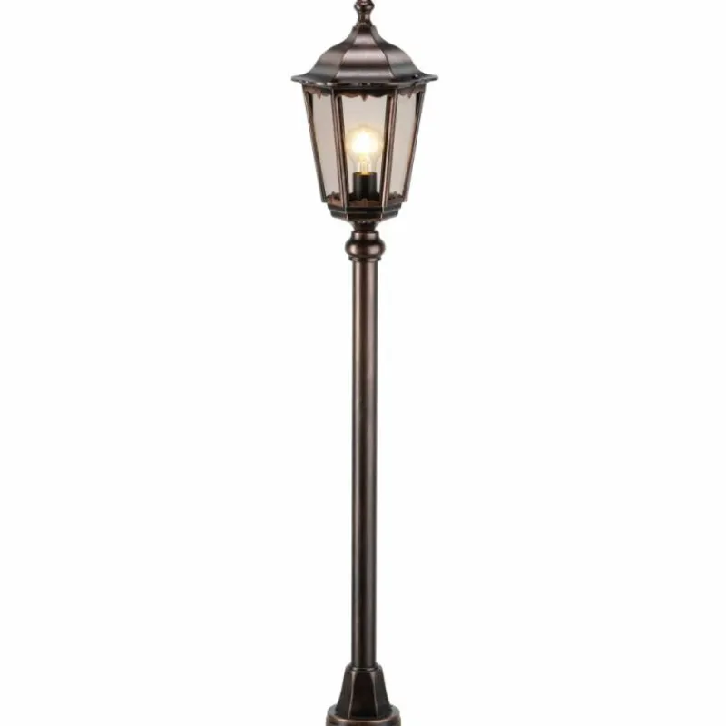 Luminaires LCD Arrach Lampadaire Cuivre, Noir, 1 lumière