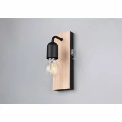 Lampes En Bois-Luminaires Trio Arturo Applique murale Bois clair, 1 lumière
