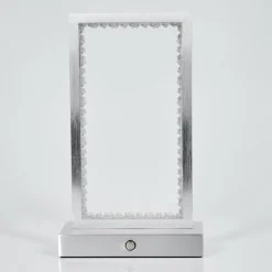 hofstein Arufe Lampe à poser LED Argenté, 1 lumière