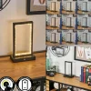 hofstein Arufe Lampe à poser LED Noir, 1 lumière