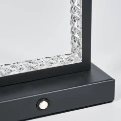 hofstein Arufe Lampe à poser LED Noir, 1 lumière