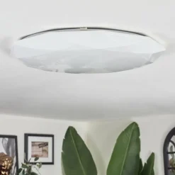 hofstein Arzel Plafonnier LED Blanc, 1 lumière