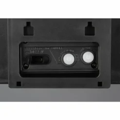 Luminaires Reality Atico Applique murale LED Noir, 1 lumière, Détecteur de mouvement