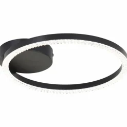 Luminaires Brilliant Aurelia Plafonnier LED Noir, 1 lumière* Éclairage Led