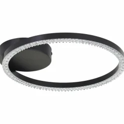 Luminaires Brilliant Aurelia Plafonnier LED Noir, 1 lumière* Éclairage Led