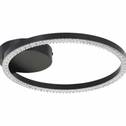 Luminaires Brilliant Aurelia Plafonnier LED Noir, 1 lumière* Éclairage Led