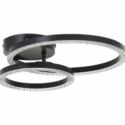 Luminaires Brilliant Aurelia Plafonnier LED Noir, 1 lumière* Éclairage Led