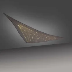 Luminaires Leuchten Direkt Auvent Leuchten Direkt SEGEL LED Gris, 1 lumière