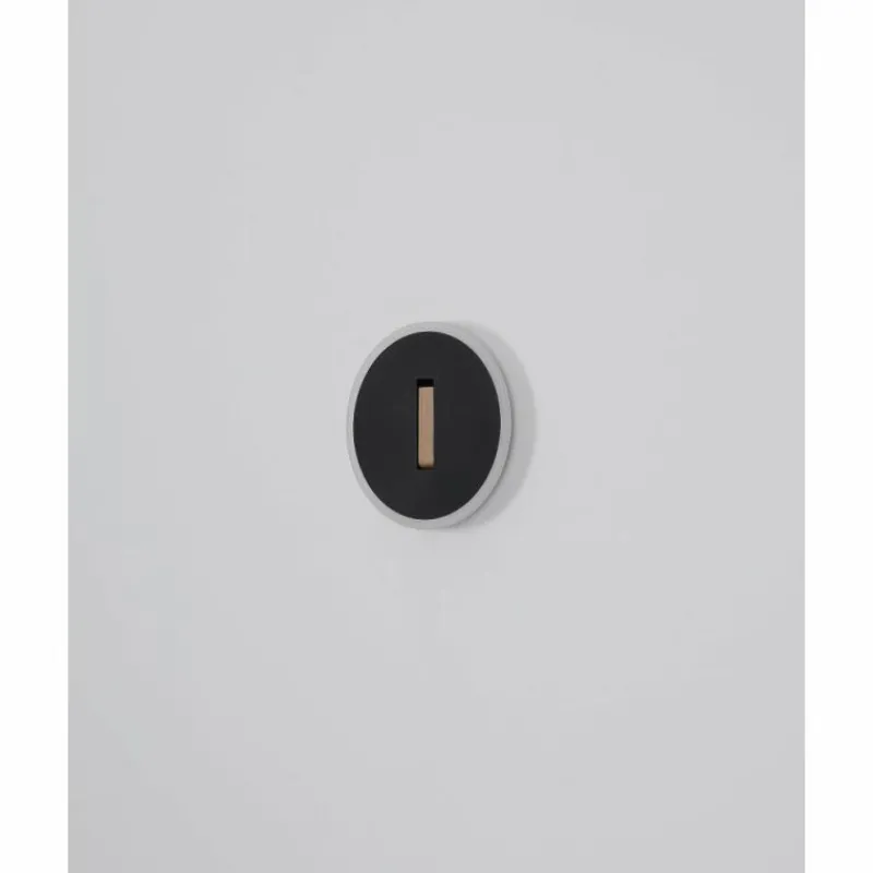 Lampes En Bois-Luminaires Globo Lighting Avery Applique murale LED Brun foncé, Noir, 1 lumière