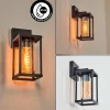 hofstein Avete Lampe murale d´extérieur Noir, 1 lumière