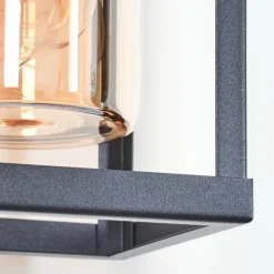 hofstein Avete Lampe murale d´extérieur Noir, 1 lumière