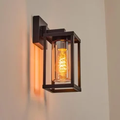 hofstein Avete Lampe murale d´extérieur Noir, 1 lumière