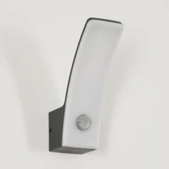 hofstein Azia Lampe murale d´extérieur LED Anthracite, 1 lumière, Détecteur de mouvement
