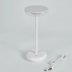 hofstein Baigorrita Lampe à poser LED Blanc, 1 lumière