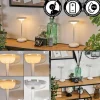 hofstein Baigorrita Lampe de table d'extérieur, Lampe à poser LED Blanc, 1 lumière