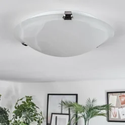 hofstein Balan Plafonnier Blanc, 1 lumière