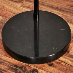 hofstein Baloca Lampadaire Chrome, Noir, 1 lumière