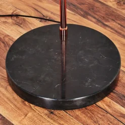 hofstein Baloca Lampadaire Cuivre, Noir, 1 lumière