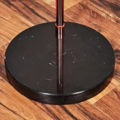 hofstein Baloca Lampadaire Cuivre, Noir, 1 lumière