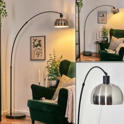 Lampes Vintages & Rétros-hofstein Baloca Lampadaire Noir, 1 lumière