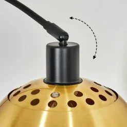 Lampes Dorées-hofstein Baloca Lampadaire Noir, 1 lumière