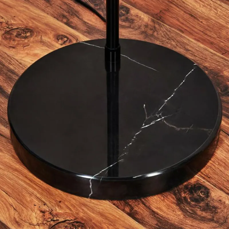 Lampes Dorées-hofstein Baloca Lampadaire Noir, 1 lumière