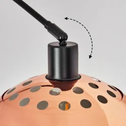 hofstein Baloca Lampadaire Noir, 1 lumière