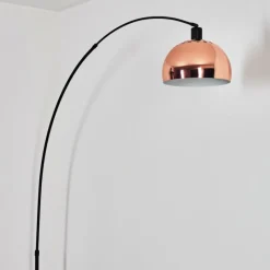 hofstein Baloca Lampadaire Noir, 1 lumière