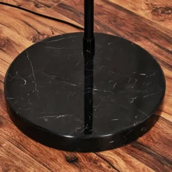 hofstein Baloca Lampadaire Noir, 1 lumière