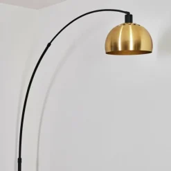 Lampes Dorées-hofstein Baloca Lampadaire Noir, 1 lumière